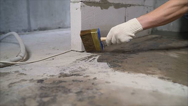 SJ Waterproofing Pros Interior Drainage System coverage map for Highland, KS and surrounding area